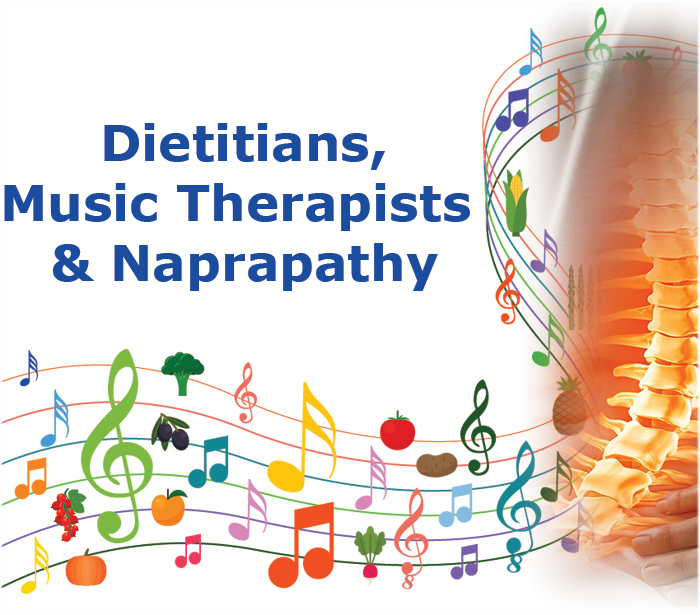 Dietitian Music Therapists and Naprapathy
