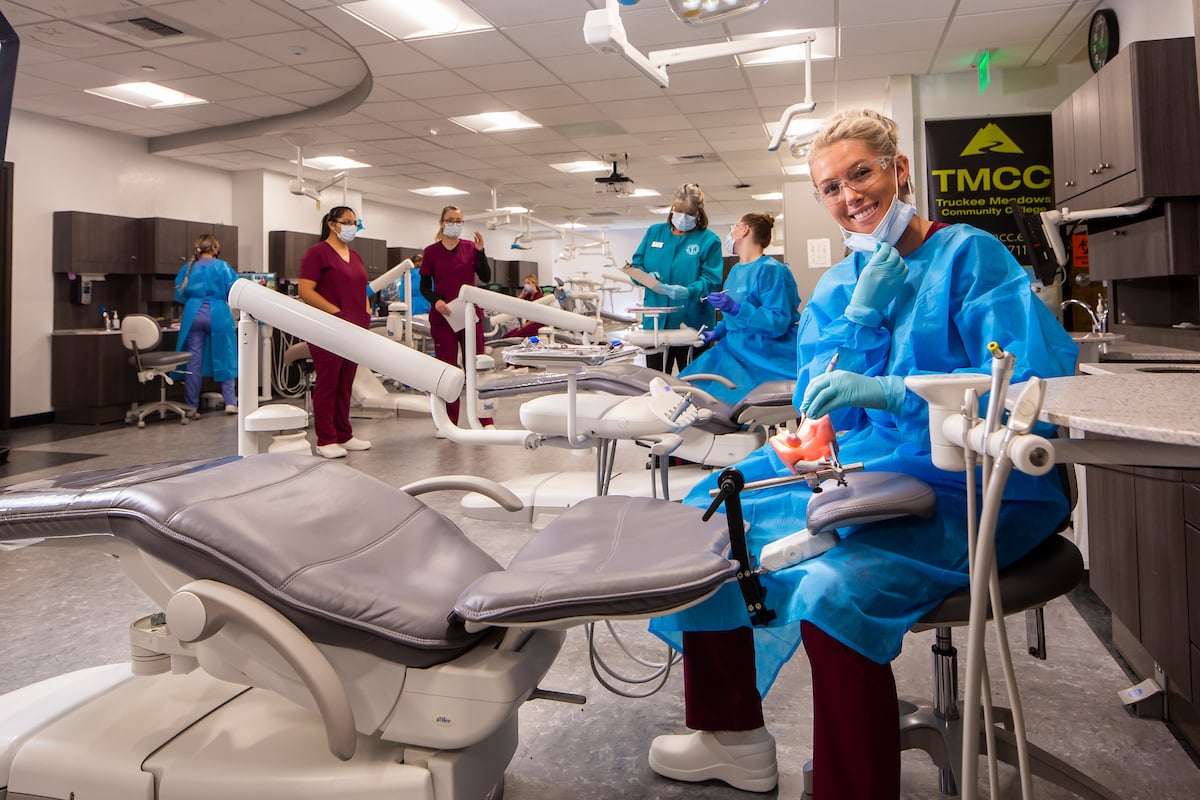 Julia Gillen at TMCC Dental Program