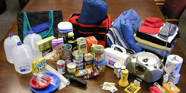 Emergency Preparedness kit contents